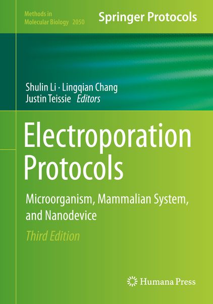Produktbild: Electroporation Protocols