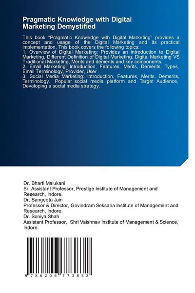 Produktbild: Pragmatic Knowledge with Digital Marketing Demystified