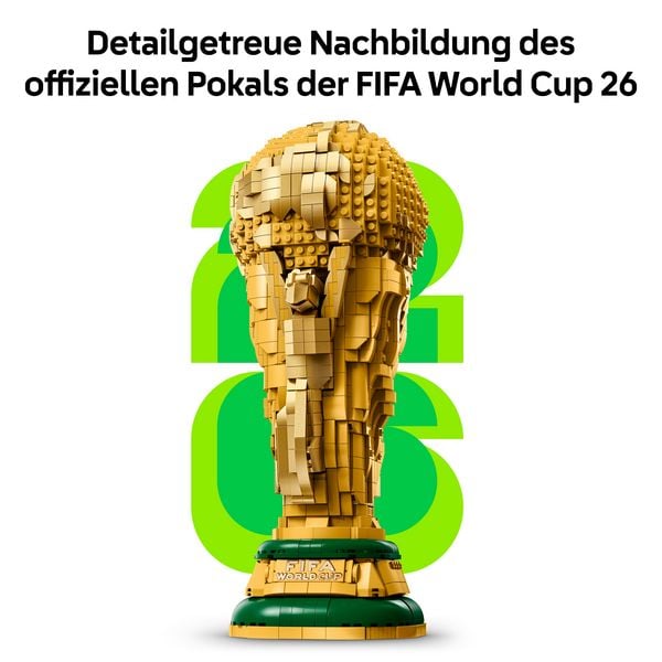 Produktbild: LEGO Editions Offizieller Pokal der FIFA Fu&szlig;ball-Weltmeisterschaft 43020