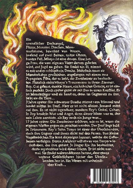 Produktbild: Der Dschungel der Zweibeiner. Illustrierter Fantasieroman &uuml;ber Katzenmenschen und Drachen