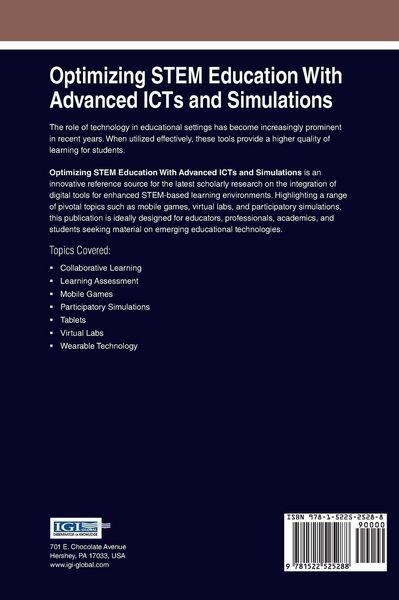 Produktbild: Optimizing STEM Education With Advanced ICTs and Simulations