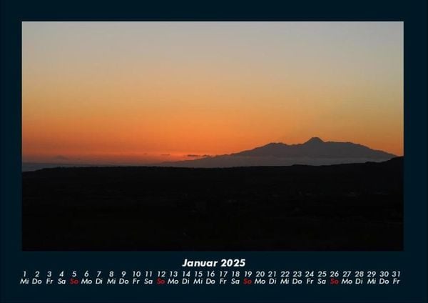 Produktbild: Sonnenunterg&auml;nge 2025 Fotokalender DIN A4