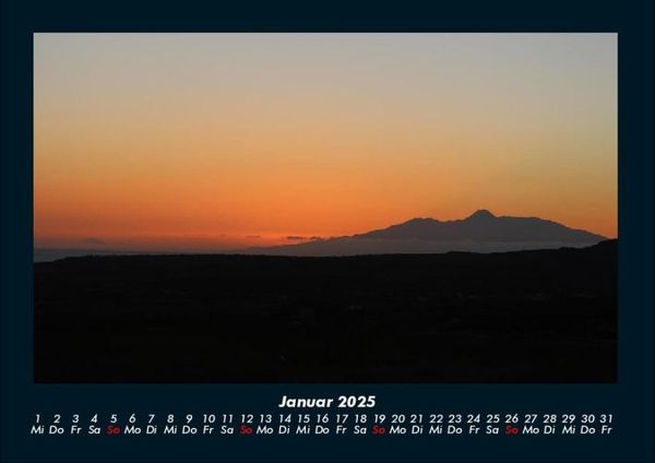 Produktbild: Sonnenunterg&auml;nge 2025 Fotokalender DIN A4