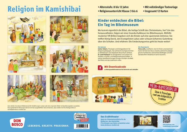 Produktbild: Wie die Bibel entstanden ist. Kamishibai Bildkartenset