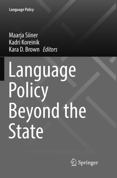 Produktbild: Language Policy Beyond the State