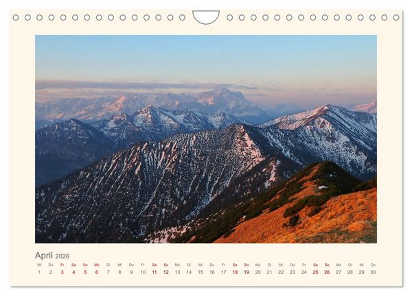 Produktbild: Alpen Blick (Wandkalender 2026 DIN A4 quer), CALVENDO Monatskalender
