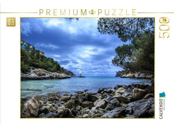 CALVENDO Puzzle Portals Vells Bucht | 500 Teile Lege-Größe 48 × 36 cm Foto-Puzzle für Erwachsene