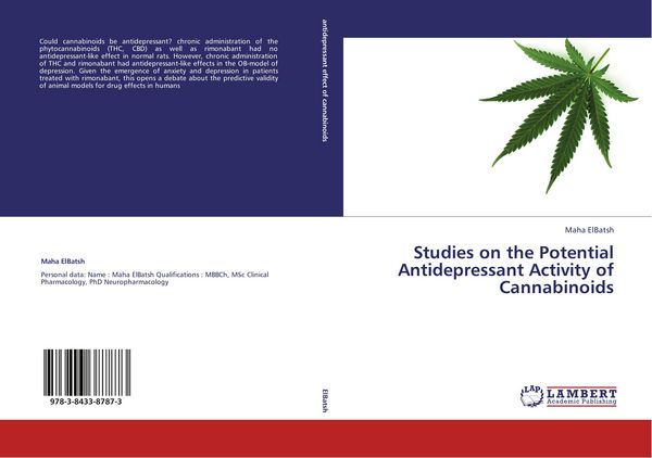 Produktbild: Studies on the Potential Antidepressant Activity of Cannabinoids