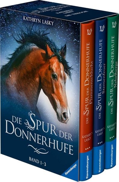 Produktbild: Die Spur der Donnerhufe. Schuber (X)
