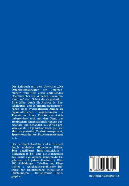 Produktbild: Grundlagen der Organisation