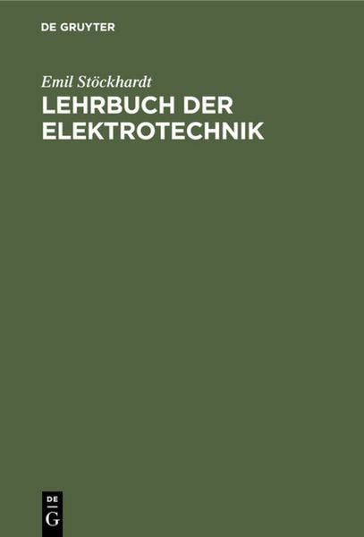 Produktbild: Lehrbuch der Elektrotechnik