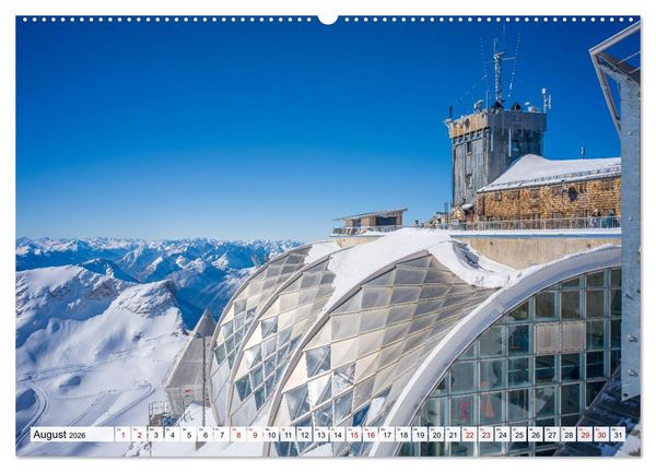 Produktbild: Garmisch-Partenkirchen mit Zugspitze und Eibsee (Wandkalender 2026 DIN A2 quer), CALVENDO Monatskalender