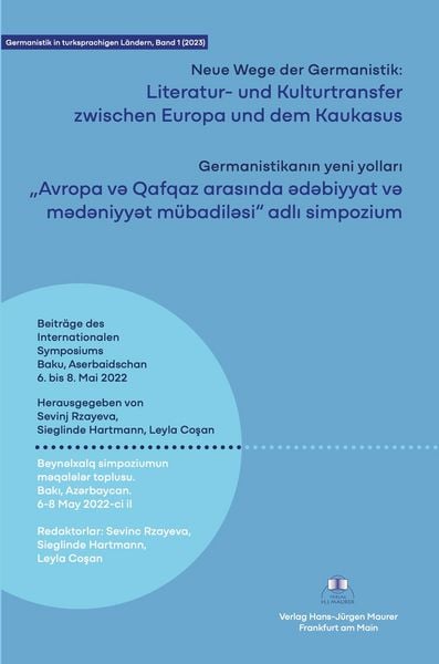 Produktbild: Literatur- und Kulturtransfer zwischen Europa und dem Kaukasus