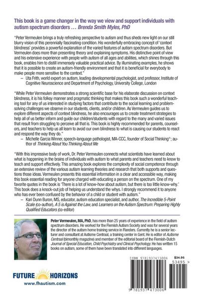 Produktbild: Autism as Context Blindness