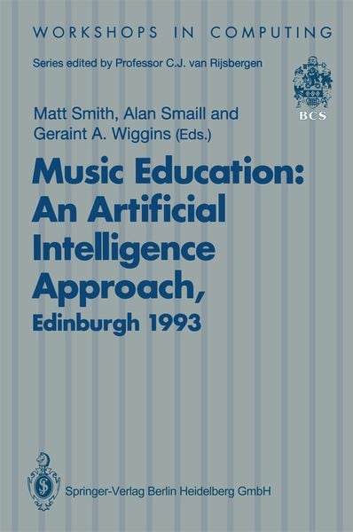 Produktbild: Music Education: An Artificial Intelligence Approach