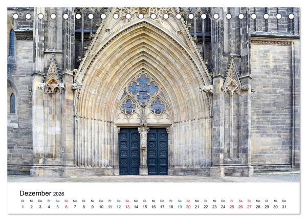 Produktbild: Die Stra&szlig;e der Romanik (Tischkalender 2026 DIN A5 quer), CALVENDO Monatskalender