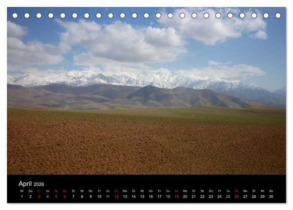 Produktbild: Afghanistan (Tischkalender 2026 DIN A5 quer), CALVENDO Monatskalender