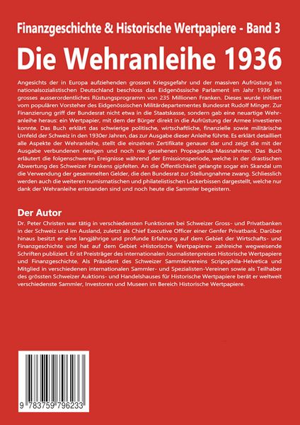 Produktbild: Die Wehranleihe 1936