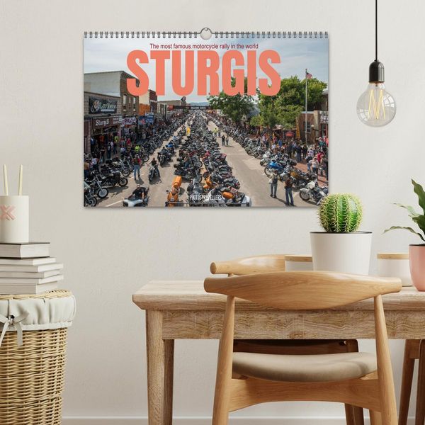 Produktbild: Sturgis - The most famous motorcycle rally in the world (Wall Calendar 2026 DIN A3 landscape), CALVENDO 12 Month Wall Calendar