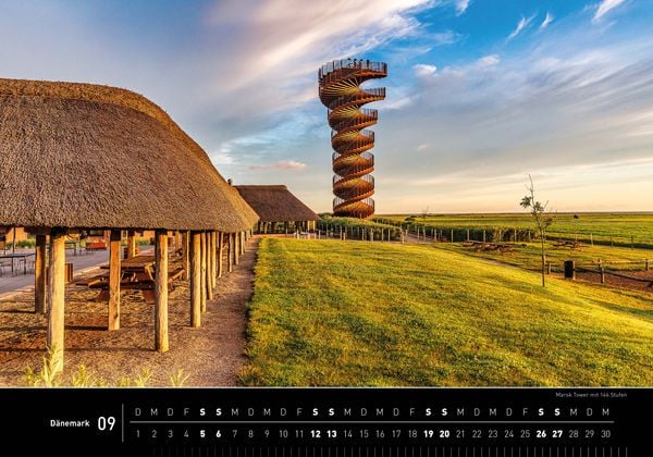Produktbild: Dänemark Premiumkalender 2026