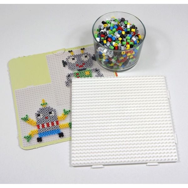 Produktbild: Hama 4218 - DIY B&uuml;gelperlen Midi 5+, Motiv Roboter, ca. 1100 St&uuml;ck