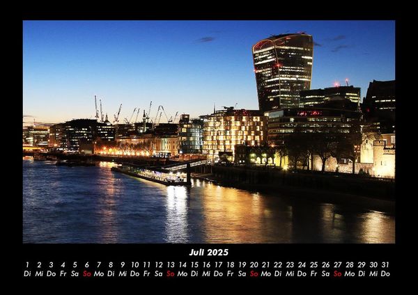 Produktbild: Londons schönste Seiten 2025 Fotokalender DIN A3