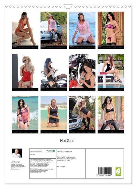 Produktbild: Hot Girls (Wall Calendar 2027 DIN A3 portrait), CALVENDO 12 Month Wall Calendar