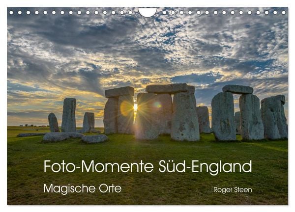 Produktbild: Foto-Momente S&uuml;d-England - Magische Orte (Wandkalender 2026 DIN A4 quer), CALVENDO Monatskalender