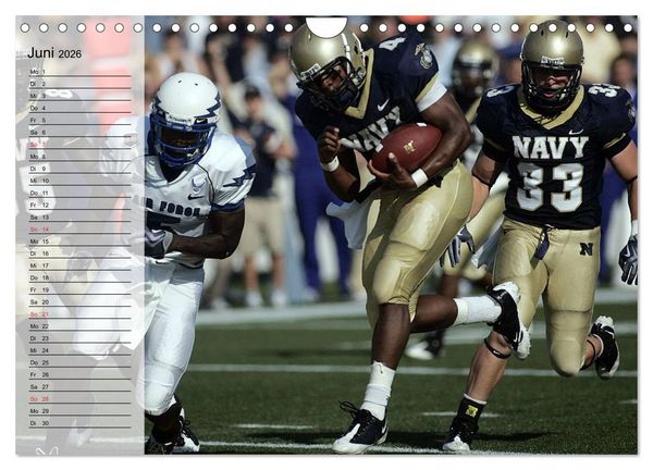 Produktbild: Sport. American Football (Wandkalender 2026 DIN A4 quer), CALVENDO Monatskalender
