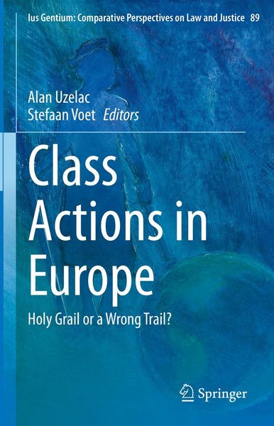 Produktbild: Class Actions in Europe