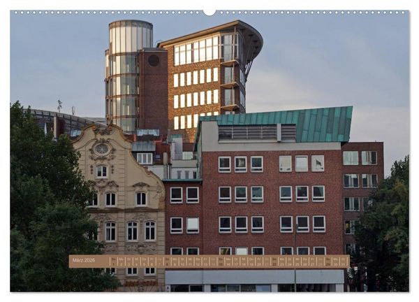Produktbild: Perle Hamburg (hochwertiger Premium Wandkalender 2026 DIN A2 quer), Kunstdruck in Hochglanz
