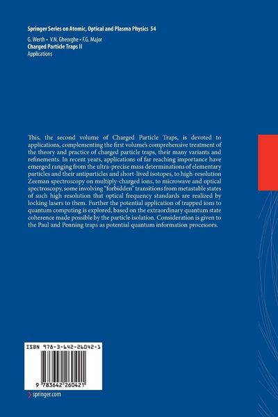 Produktbild: Charged Particle Traps II