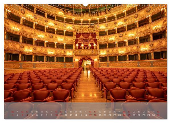 Produktbild: Teatro La Fenice (Wandkalender 2026 DIN A2 quer), CALVENDO Monatskalender
