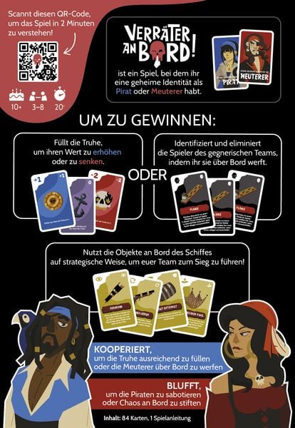Produktbild: Verr&auml;ter an Bord