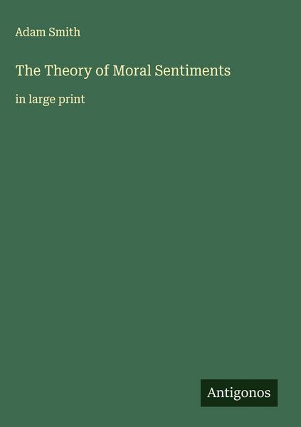 Produktbild: The Theory of Moral Sentiments