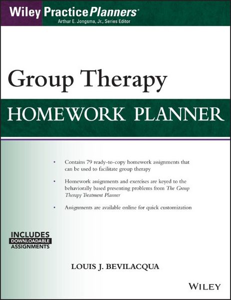 Produktbild: Group Therapy Homework Planner