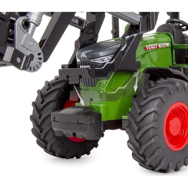 Produktbild: JAMARA 423250 Frontlader mit Krokodilschaufel 1:24S inkl. Rundballen klein