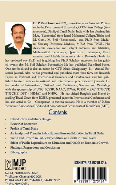 Produktbild: Public Expenditure On Education and Health Sector