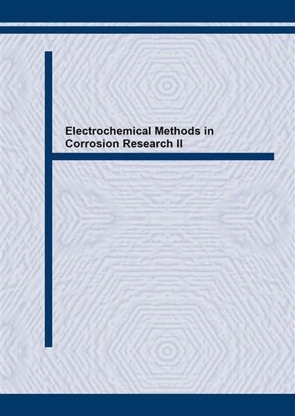 Produktbild: Electrochemical Methods in Corrosion Research II