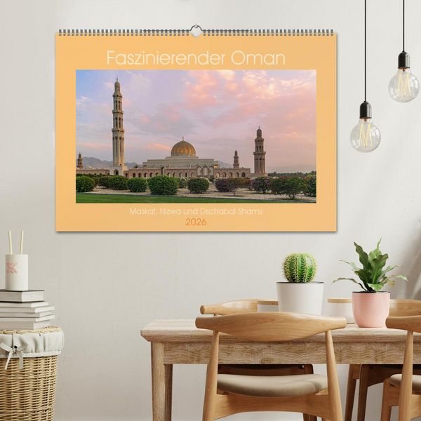 Produktbild: Faszinierender Oman (Wandkalender 2026 DIN A2 quer), CALVENDO Monatskalender