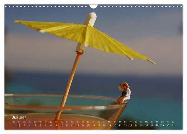 Produktbild: Das geheime Leben von Miniatur-Figuren (Wandkalender 2027 DIN A3 quer), CALVENDO Monatskalender
