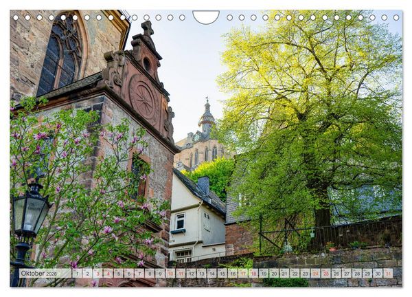 Produktbild: Marburg Impressionen (Wandkalender 2026 DIN A4 quer), CALVENDO Monatskalender