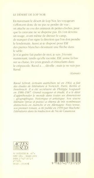 Produktbild: Le Desert de Lop Nor
