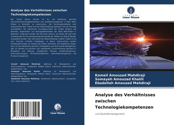 Produktbild: Analyse des Verh&auml;ltnisses zwischen Technologiekompetenzen