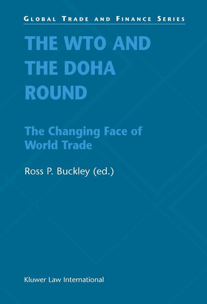 Produktbild: WTO and the Doha Round