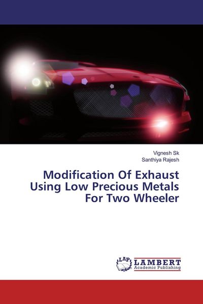 Produktbild: Modification Of Exhaust Using Low Precious Metals For Two Wheeler