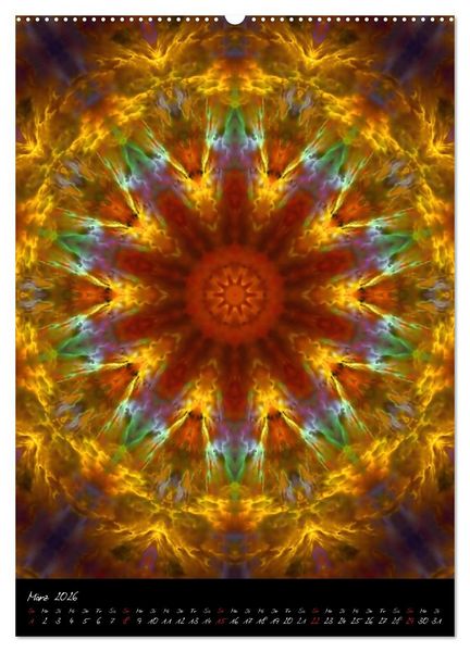 Produktbild: Mandala - Esoterik & Meditation (hochwertiger Premium Wandkalender 2026 DIN A2 hoch), Kunstdruck in Hochglanz