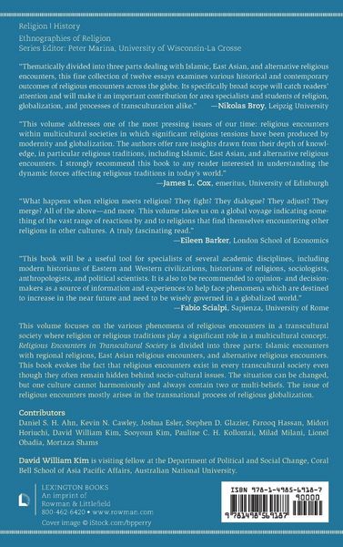 Produktbild: Religious Encounters in Transcultural Society