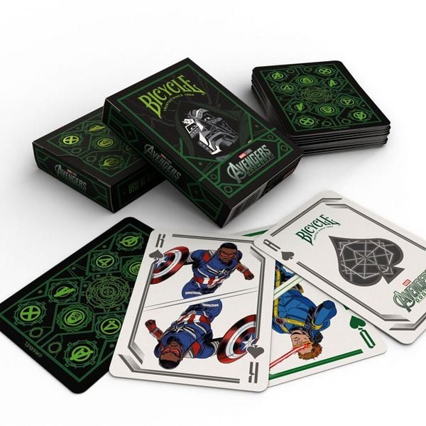 Produktbild: Bicycle&reg; Marvel Avengers Doomsday (Designer Spielkarten, Poker, Skat...)