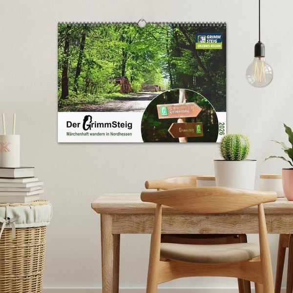 Produktbild: Der Grimmsteig (Wandkalender 2026 DIN A3 quer), CALVENDO Monatskalender
